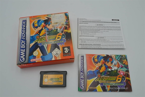 Mega Man Battle Network 6 - Cybeast Gregar - EUR - I æske - GameBoy Advance spil (A Grade) (Genbrug)